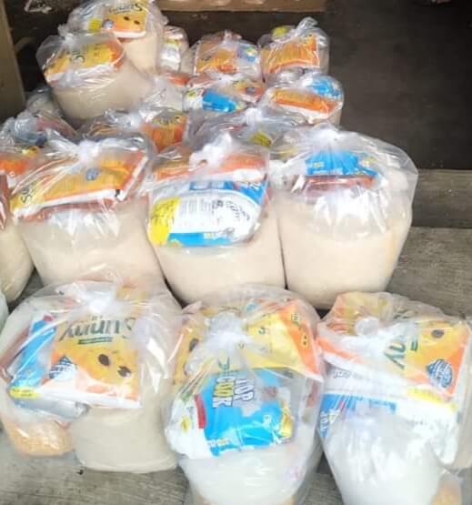 Food donations for needy people's March to June 2020